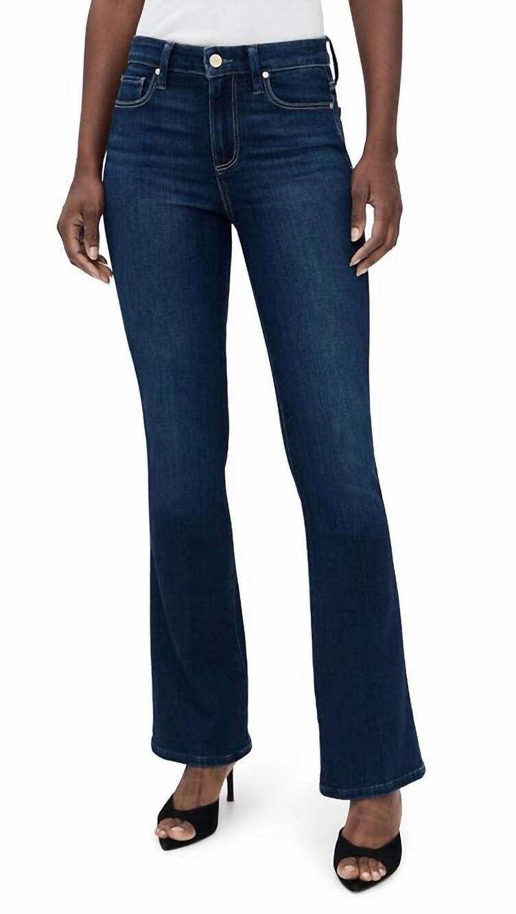 NEW PAIGE high rise laurel canyon jeans in berlin